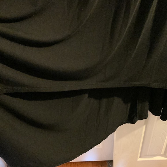 Beautiful Adrienne Vittadini long black cocktail dress!! - Picture 4 of 9